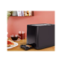 TEFAL Toaster , TT6408 , Power 850 W , Number of slots 2 , Housing material Plastic , Black
