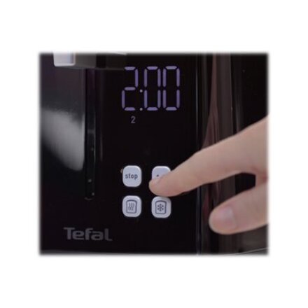 TEFAL Toaster , TT6408 , Power 850 W , Number of slots 2 , Housing material Plastic , Black