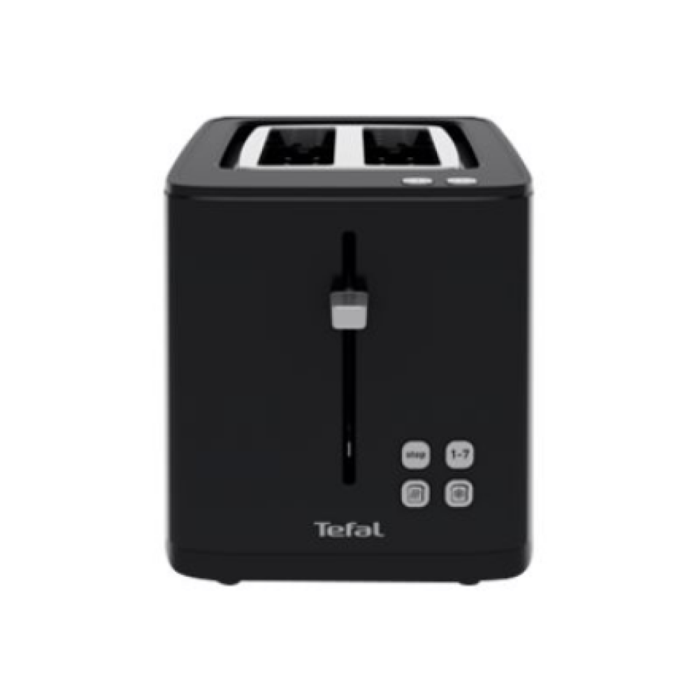 TEFAL Toaster , TT6408 , Power 850 W , Number of slots 2 , Housing material Plastic , Black