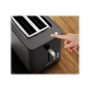 TEFAL Toaster , TT6408 , Power 850 W , Number of slots 2 , Housing material Plastic , Black