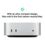 Apple Mac mini Apple M4 10C CPU, 10C GPU/16GB/256GB SSD , Apple
