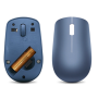 Lenovo , Wireless Mouse , 530 , Optical Mouse , 2.4 GHz Wireless via Nano USB , Abyss Blue , 1 year(s)