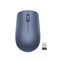 Lenovo , Wireless Mouse , 530 , Optical Mouse , 2.4 GHz Wireless via Nano USB , Abyss Blue , 1 year(s)