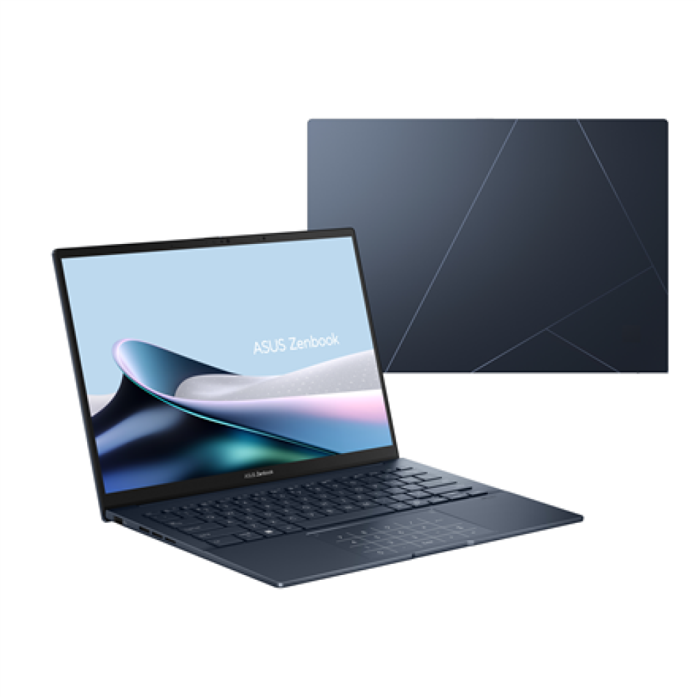 Asus Zenbook 14 UX3405CA-SU1294W , Ponder Blue , 14 , OLED , Touchscreen , 3K , 2880 x 1800 pixels , Glossy , Intel Core Ultra 7 , 255H , 32 GB , LPDDR5X , Solid-state drive capacity 1000 GB , Intel Arc Graphics , Windows 11 Home , 802.11be , Bluetooth ve