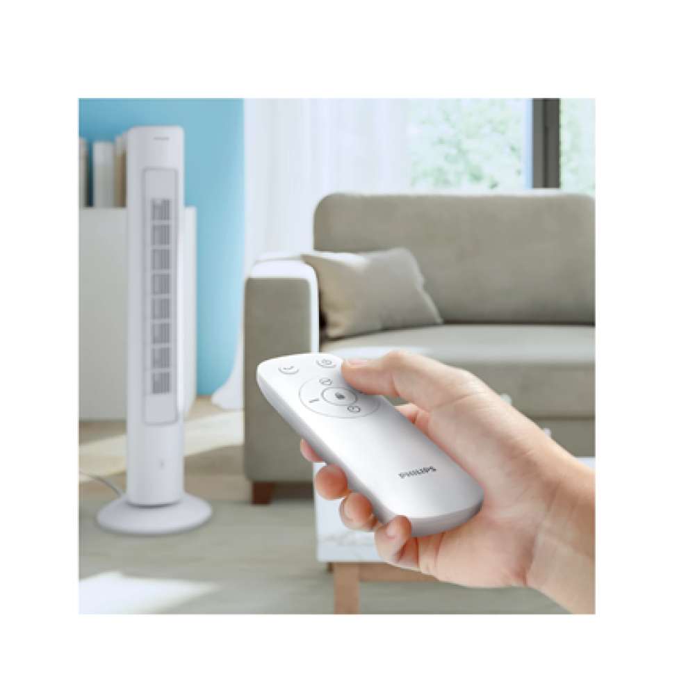 Philips , CX5535/00 , Tower Fan , White , Diameter 31 cm , Number of speeds 3 , 40 W , Yes