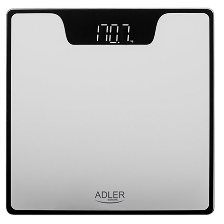 Adler , Bathroom Scale , AD 8174s , Maximum weight (capacity) 180 kg , Accuracy 100 g , Silver