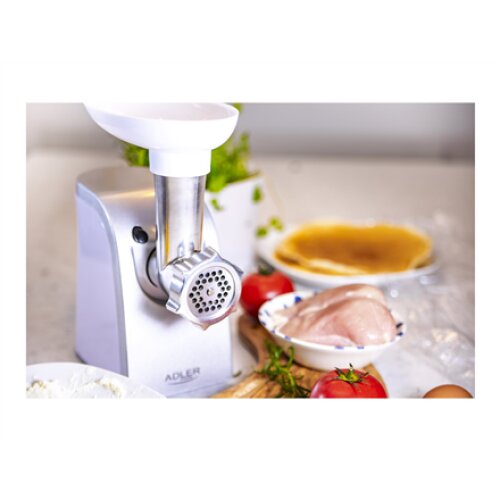 Adler , Meat mincer , AD 4808 , White , 350 W
