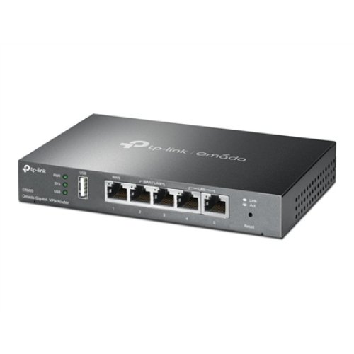 TP-LINK , SafeStream Multi-WAN VPN Router , TL-ER605 , 802.1q , 10/100/1000 Mbit/s , Mesh Support No , MU-MiMO No , No mobile broadband