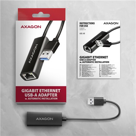 AXAGON , ADE-AR USB-A Gigabit Ethernet Adapter