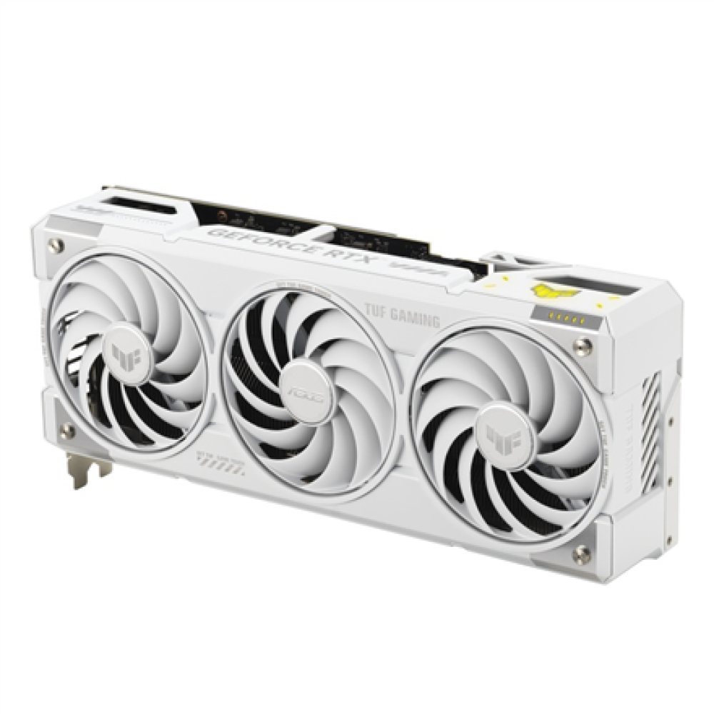 Asus TUF Gaming GeForce RTX 5070 Ti 16GB GDDR7 BTF White OC Edition , NVIDIA , 16 GB , GeForce RTX 5070 Ti , GDDR7 , HDMI ports quantity 2 , PCI Express 5.0