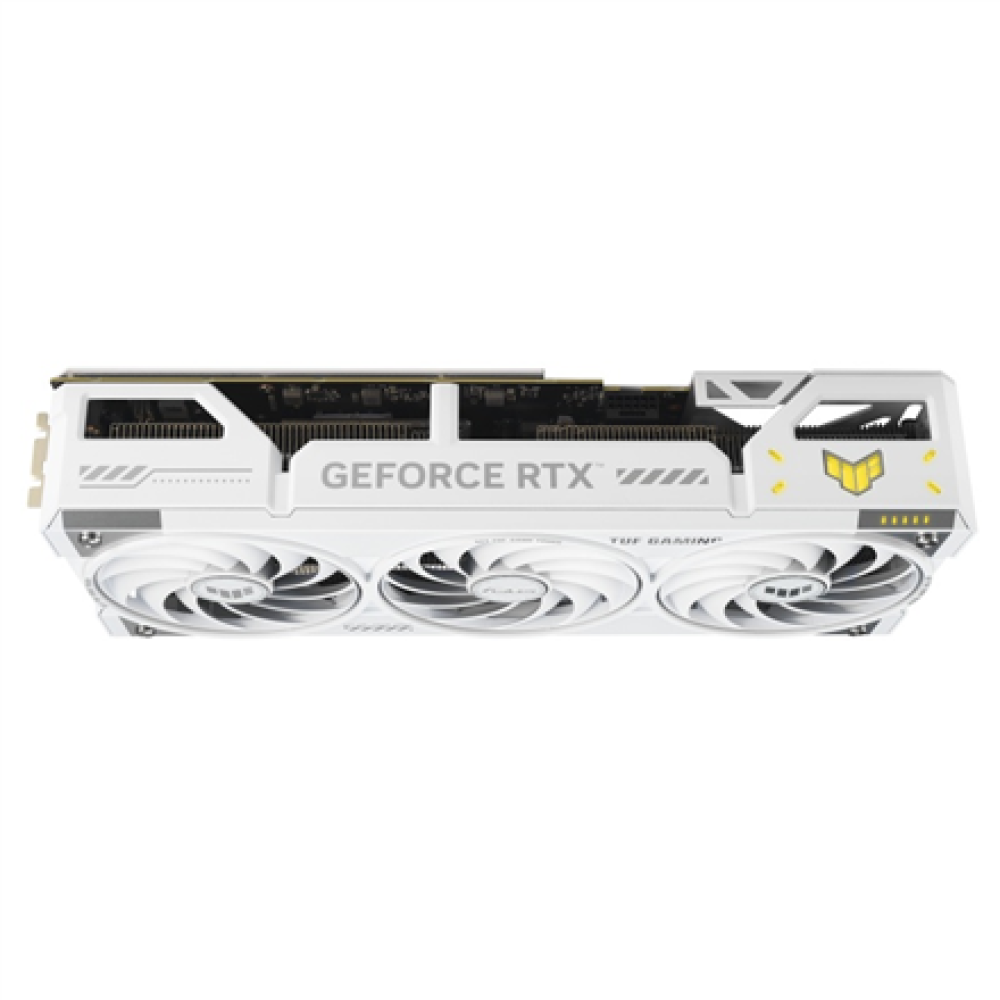 Asus TUF Gaming GeForce RTX 5070 Ti 16GB GDDR7 BTF White OC Edition , NVIDIA , 16 GB , GeForce RTX 5070 Ti , GDDR7 , HDMI ports quantity 2 , PCI Express 5.0