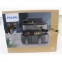 SALE OUT. Philips Dual Basket Airfryer , NA555/00 5000 series , Power 2750 W , Capacity 9 L , RapidAir Plus , Silver , DAMAGED PACKAGING
