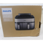 SALE OUT. Philips Dual Basket Airfryer , NA555/00 5000 series , Power 2750 W , Capacity 9 L , RapidAir Plus , Silver , DAMAGED PACKAGING