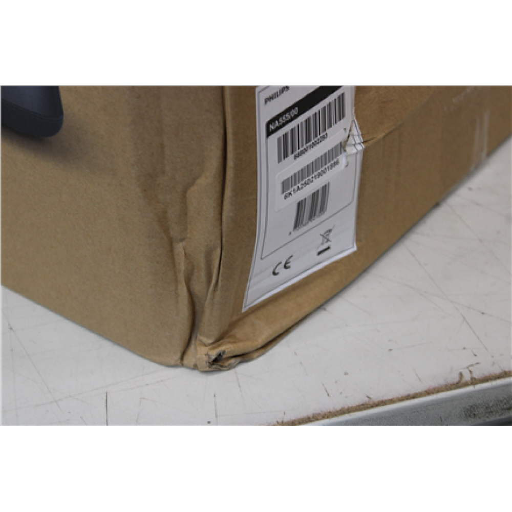 SALE OUT. Philips Dual Basket Airfryer , NA555/00 5000 series , Power 2750 W , Capacity 9 L , RapidAir Plus , Silver , DAMAGED PACKAGING