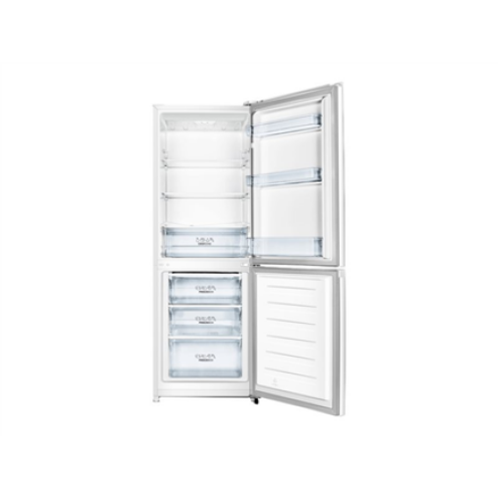 Gorenje , RK4161PW4 , Refrigerator , Energy efficiency class F , Free standing , Combi , Height 161.3 cm , Fridge net capacity 159 L , Freezer net capacity 71 L , 39 dB , White