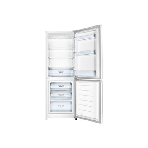 Gorenje , RK4161PW4 , Refrigerator , Energy efficiency class F , Free standing , Combi , Height 161.3 cm , Fridge net capacity 159 L , Freezer net capacity 71 L , 39 dB , White