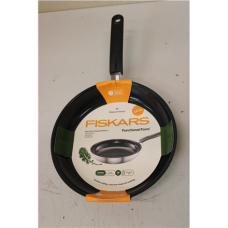 SALE OUT. Ceramic frying pan FISKARS FF, non-stick coating, 26 cm, 1 pc. , Fiskars BROKEN HANDLE, CHIPPED ENAMEL, SCRATCHED
