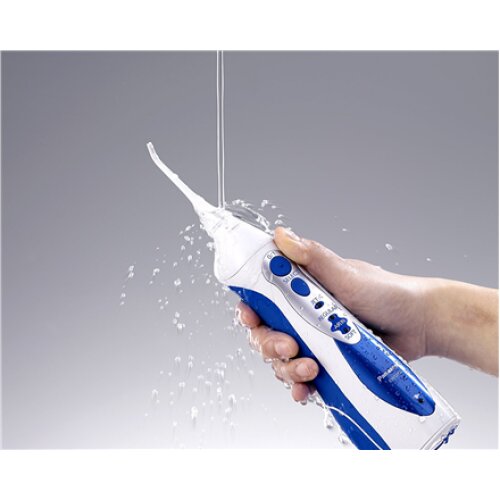 Panasonic , Oral irrigator , EW1211W845 , Cordless , 130 ml , Number of heads 1 , White/ blue
