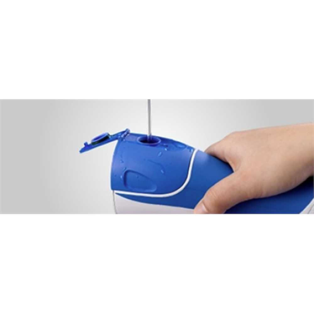 Panasonic , Oral irrigator , EW1211W845 , Cordless , 130 ml , Number of heads 1 , White/ blue