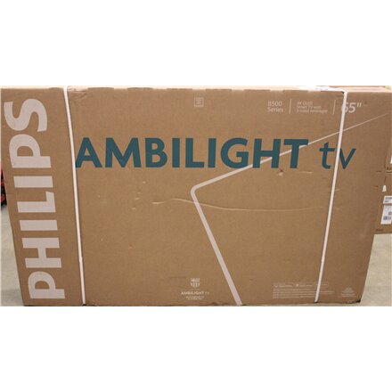 SALE OUT. Philips 65PUS8510/12 65 (164cm) QLED 4K Ambilight TV , Philips 65PUS8510/12 , 65 , Smart TV , TITAN OS , UHD , Black , DAMAGED PACKAGING
