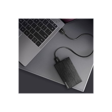 AXAGON , A compact aluminum USB 3.2 Gen 1 - SATA 6G external box designed for 2.5 SSD/HDD , EE25-XA6