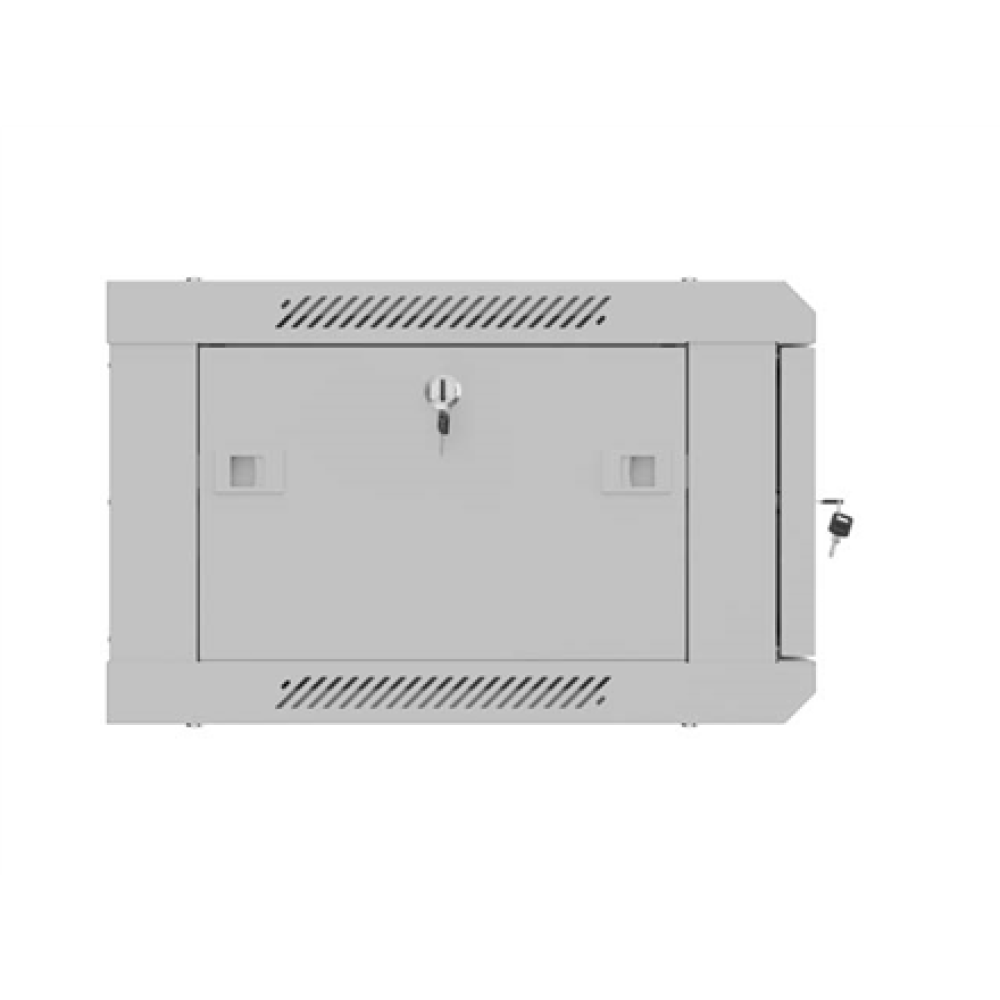 Lanberg Wall mounted installation cabinet 19 4U 600X450 , WF01-6404-00S , Gray