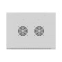 Lanberg Wall mounted installation cabinet 19 4U 600X450 , WF01-6404-00S , Gray