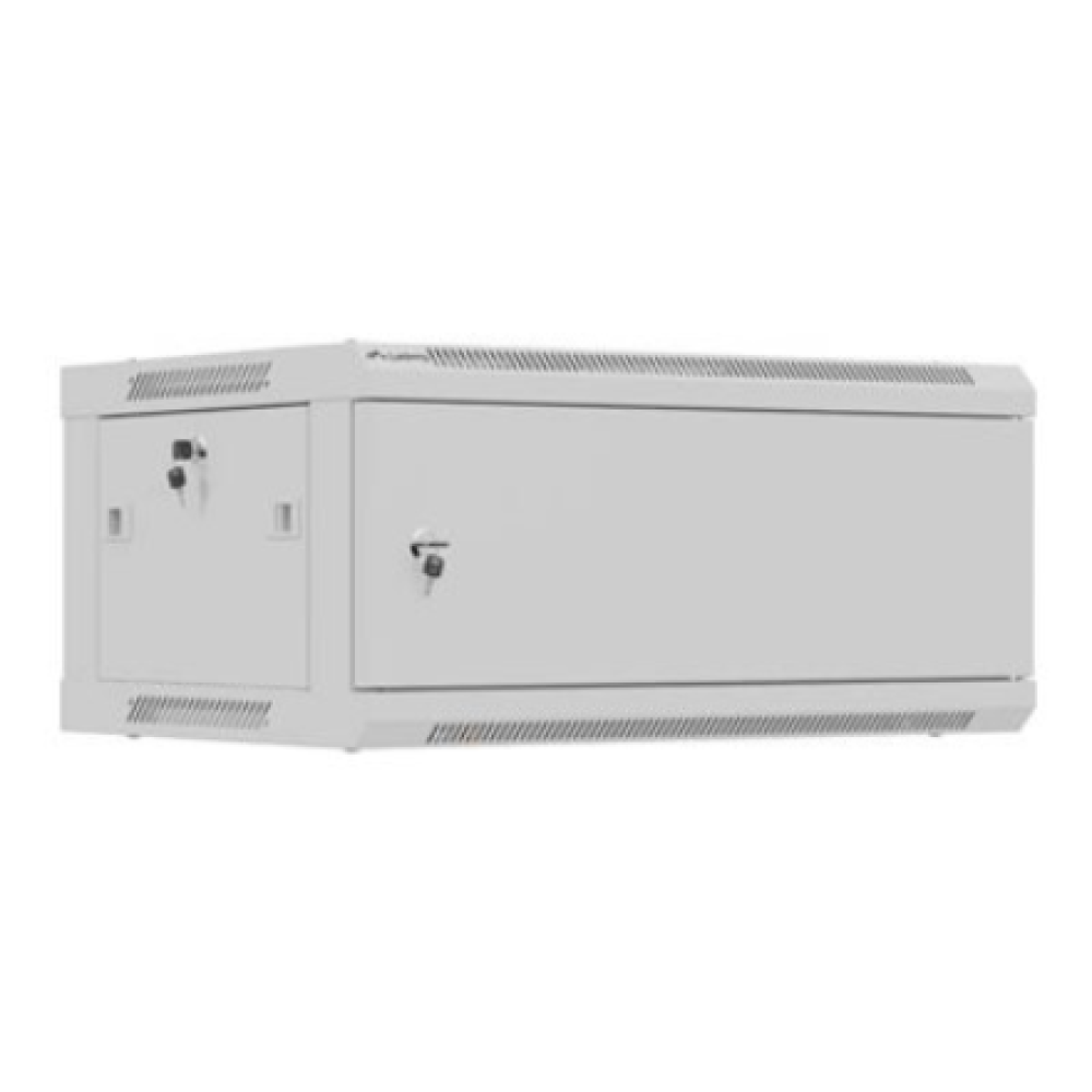 Lanberg Wall mounted installation cabinet 19 4U 600X450 , WF01-6404-00S , Gray