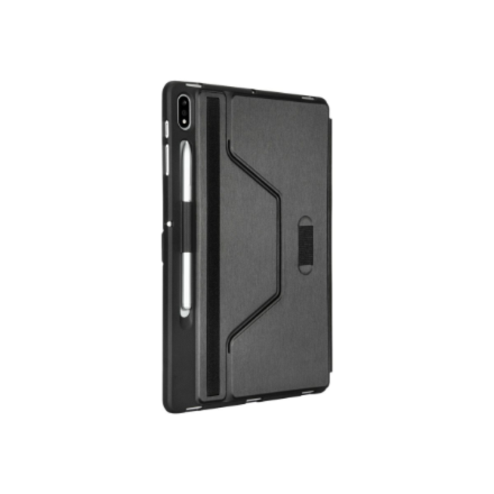 Targus Click-In Case , THZ904GL , Tablet Case , Samsung Galaxy Tab S7+ 12.4”, Samsung Galaxy Tab S7 FE 12.4”, Samsung Galaxy Tab S8+ 12.4”, Samsung Galaxy Tab S9+ 12.4”, Samsung Galaxy Tab S9 FE+ 12.4”, Samsung Galaxy Tab S10+ , Black