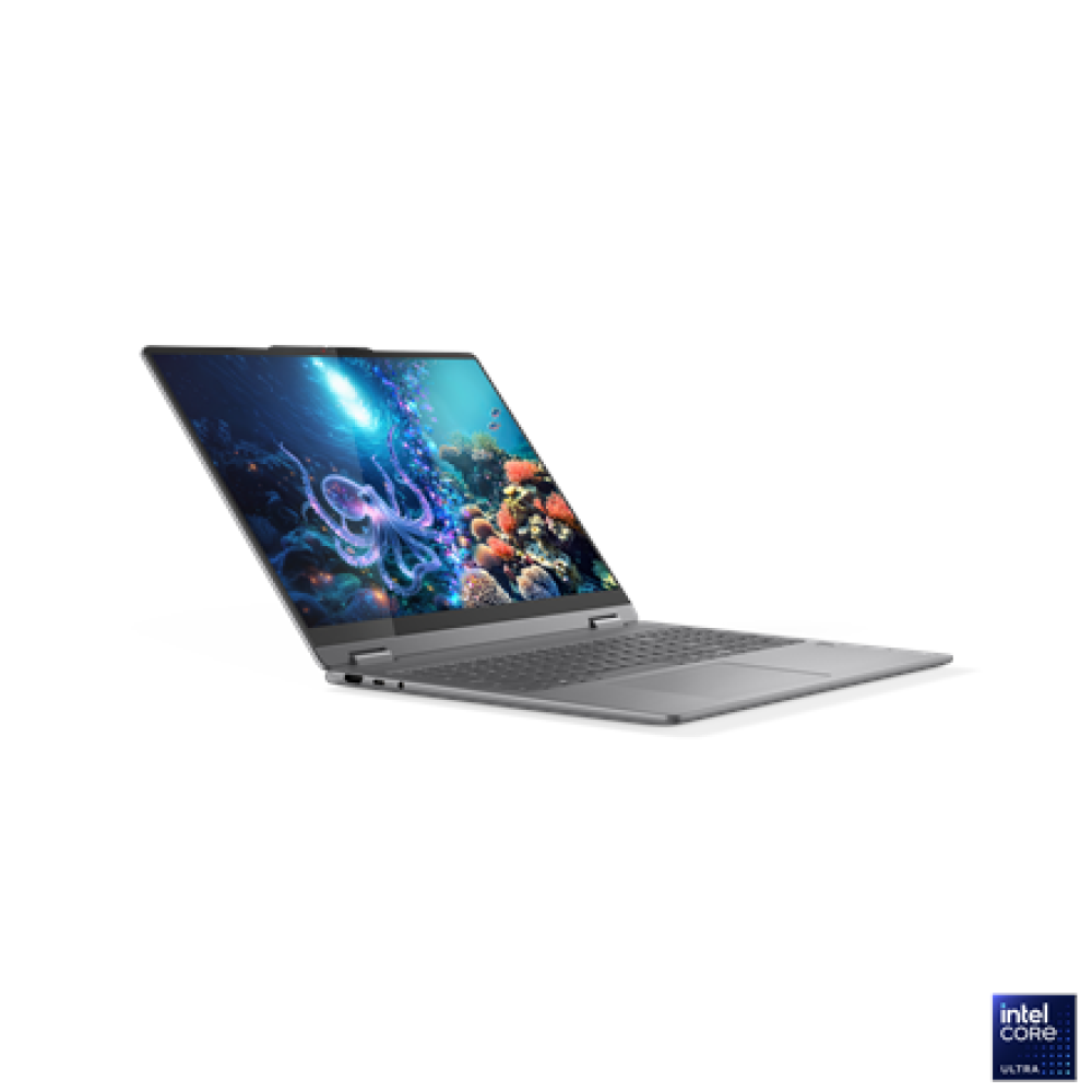 Lenovo Yoga 7 2-in-1 16ILL10 , Luna Grey , 16 , OLED , Touchscreen , WQXGA+ , 2880 x 1800 pixels , Glossy , Intel Core Ultra 7 , 256V , 16 GB , Soldered LPDDR5x , Solid-state drive capacity 1000 GB , Intel Arc Graphics , Windows 11 Home , 802.11be , Bluet