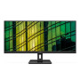 AOC , Monitor , U34E2M , 34 , VA , WQHD , 21:9 , 100 Hz , 4 ms , 3440 x 1440 , 300 cd/m² , HDMI ports quantity 2 , Black