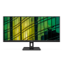 AOC , Monitor , U34E2M , 34 , VA , WQHD , 21:9 , 100 Hz , 4 ms , 3440 x 1440 , 300 cd/m² , HDMI ports quantity 2 , Black