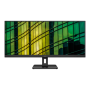 AOC , Monitor , U34E2M , 34 , VA , WQHD , 21:9 , 100 Hz , 4 ms , 3440 x 1440 , 300 cd/m² , HDMI ports quantity 2 , Black