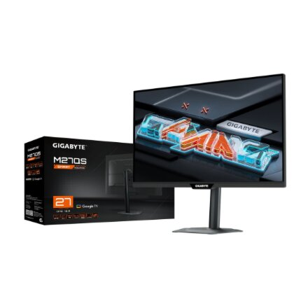 Gigabyte , M27QS EK , 27 , SS IPS , QHD , 180 Hz , 1 ms , 2560 x 1440 pixels , 350 cd/m² , HDMI ports quantity 1