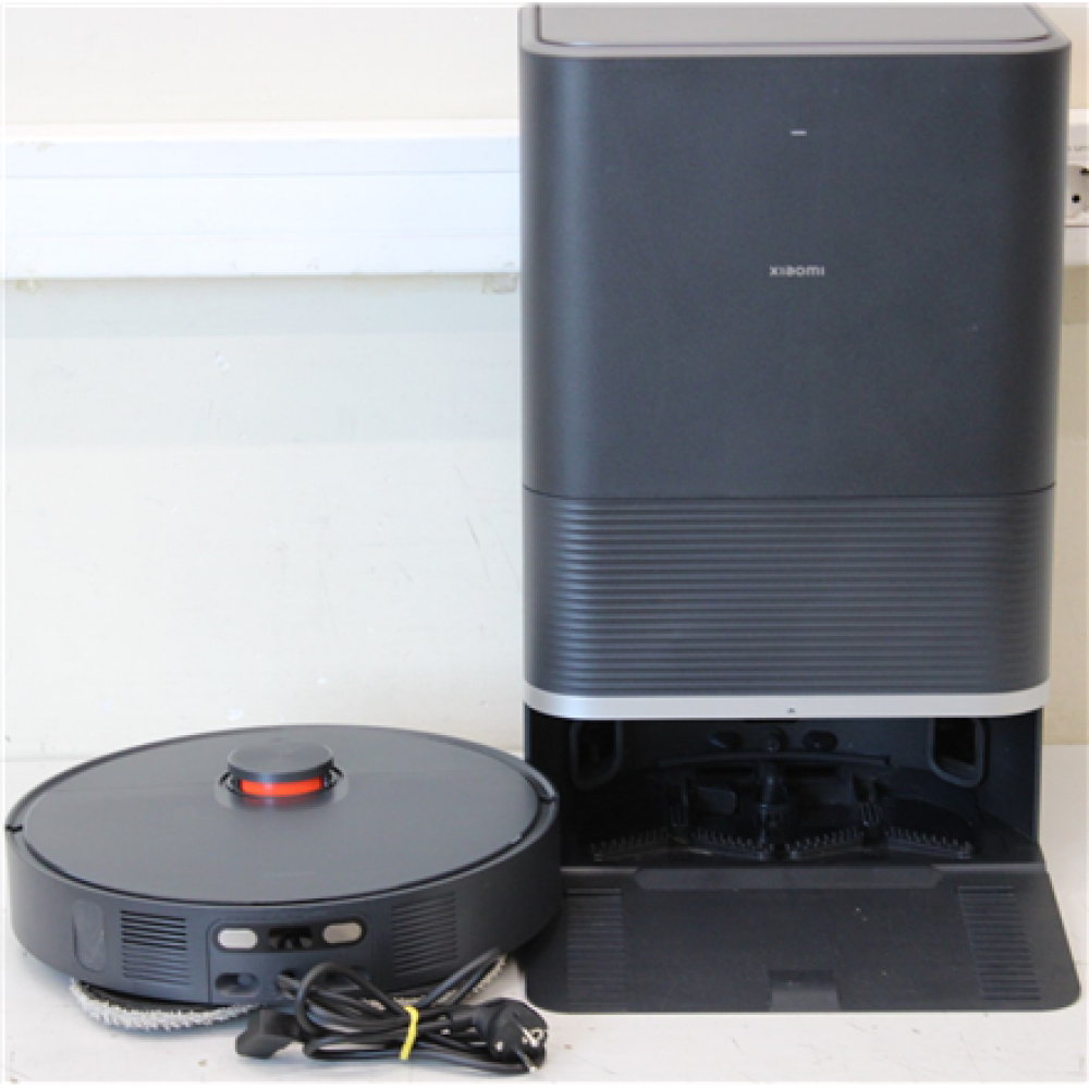 SALE OUT. Xiaomi Robot Vacuum , X20 Max EU , Wet&Dry , 5200 mAh , 8000 Pa , Black , REFURBISHED, USED, DIRTY, SCRATCHED