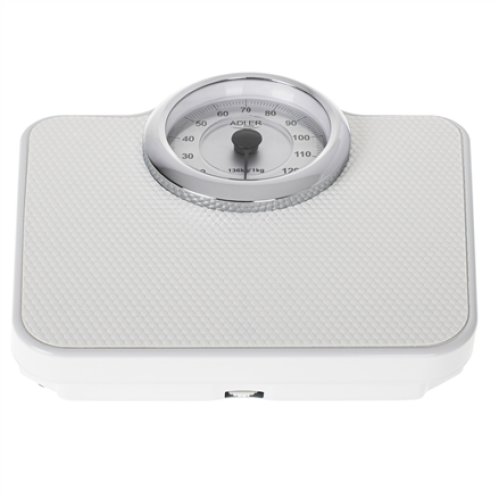 Adler , Mechanical Bathroom Scale , AD 8180 , Maximum weight (capacity) 136 kg , Accuracy 1000 g , White