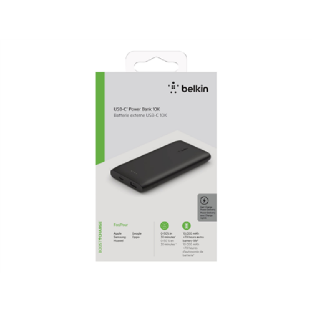 Belkin BOOST CHARGE Power Bank USB-C PD 10000 mAh Black