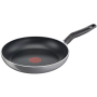 TEFAL Super Start Pan , C2730653 , Frying , Diameter 28 cm , Suitable for induction hob , Fixed handle , Black