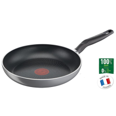 TEFAL Super Start Pan , C2730653 , Frying , Diameter 28 cm , Suitable for induction hob , Fixed handle , Black