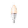Philips Smart WiFi Candle C37, 3pcs pack , E14 , 4.9 W , Tunable White