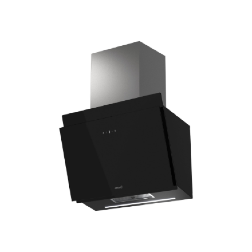 CATA Hood , THALASSA PRO 600 GBK , Wall mounted , Energy efficiency class A+++ , Width 60 cm , 842 m³/h , Electronic , LED , Black Glass
