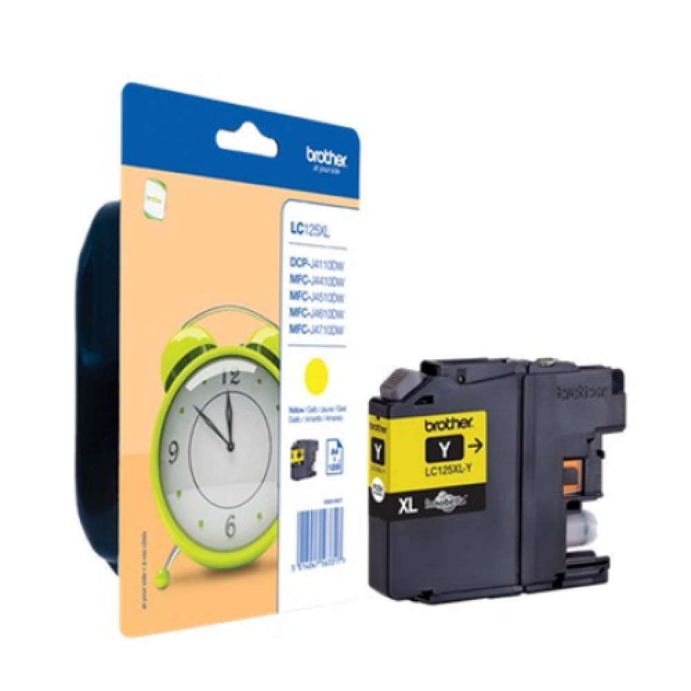 Brother LC225XLY , Ink Cartridge , Yellow