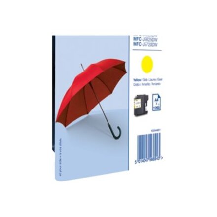 Brother LC225XLY , Ink Cartridge , Yellow