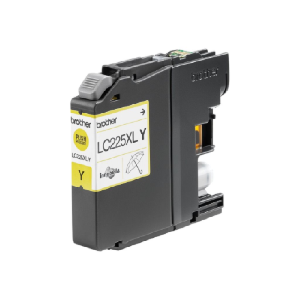 Brother LC225XLY , Ink Cartridge , Yellow