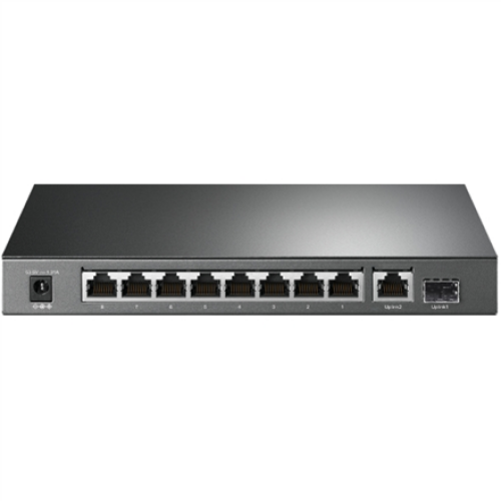TP-LINK , Switch , TL-SG1210P , Unmanaged , Desktop , Gigabit Ethernet (copper) ports quantity 1 , SFP ports quantity 1 , PoE+ ports quantity 8 , 36 month(s)