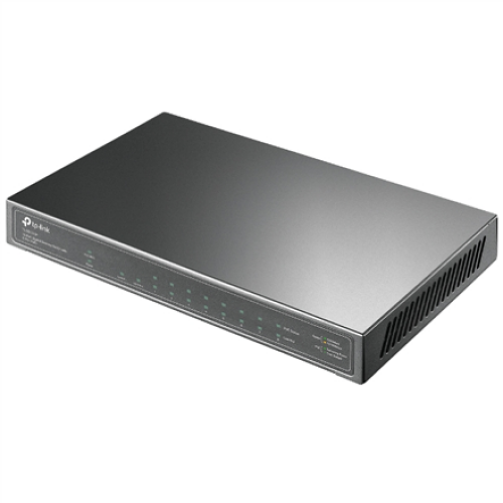TP-LINK , Switch , TL-SG1210P , Unmanaged , Desktop , Gigabit Ethernet (copper) ports quantity 1 , SFP ports quantity 1 , PoE+ ports quantity 8 , 36 month(s)