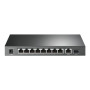 TP-LINK , Switch , TL-SG1210P , Unmanaged , Desktop , Gigabit Ethernet (copper) ports quantity 1 , SFP ports quantity 1 , PoE+ ports quantity 8