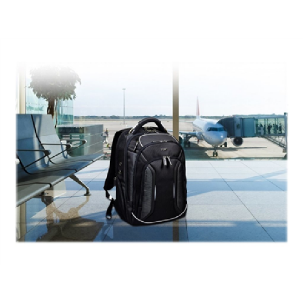 PORT DESIGNS , Melbourne , Fits up to size 15.6 , Backpack , Black , Shoulder strap