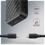 AXAGON USB-C 20Gbps - M.2 NVMe SSD ARMORED Box , EEM2-20G