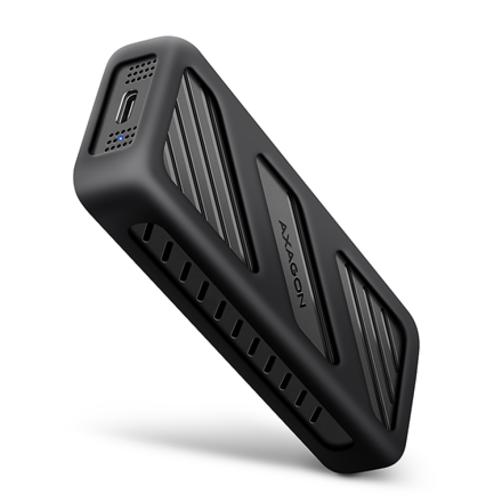 AXAGON USB-C 20Gbps - M.2 NVMe SSD ARMORED Box , EEM2-20G